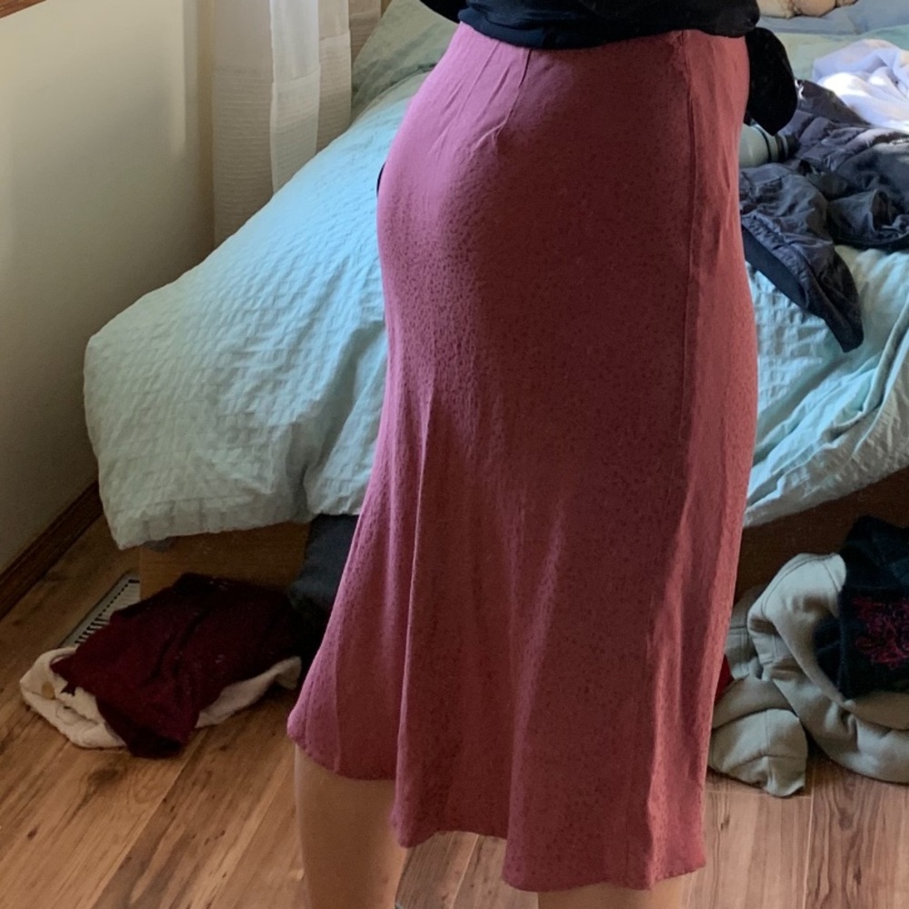 90s Flowy Long Skirt